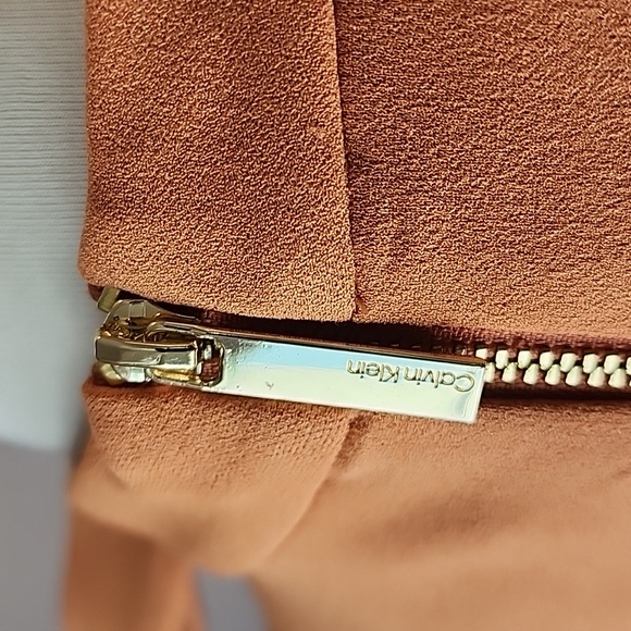 NWT Calvin Klein Sleeveless Bow Neck Sheath Dress, Size 8 - Picture 8 of 14